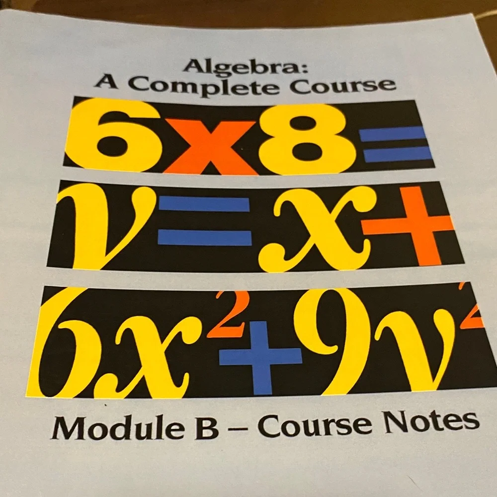 Algebra: A Complete Course Second Edition - Picture 5 of 13